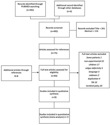 Evaluation methods to assess the efficacy of equinovarus foot surgery on the gait of post-stroke hemiplegic patients: A literature review